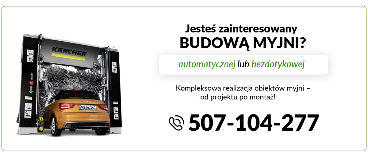 budowa myjni karcher